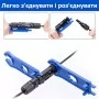 Ключ MC4 для зажима и разъединения коннекторов солнечных панелей - blue